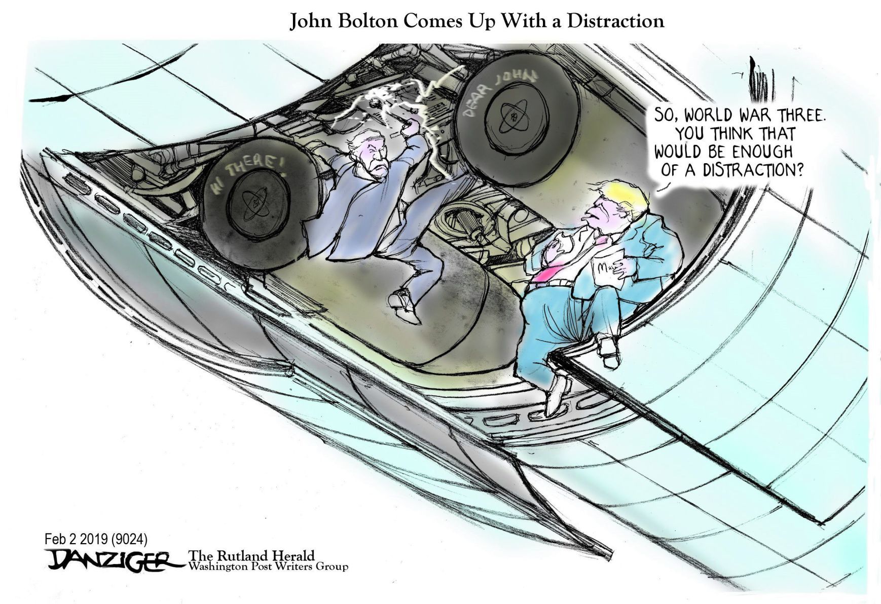 Jeff Danziger cartoon